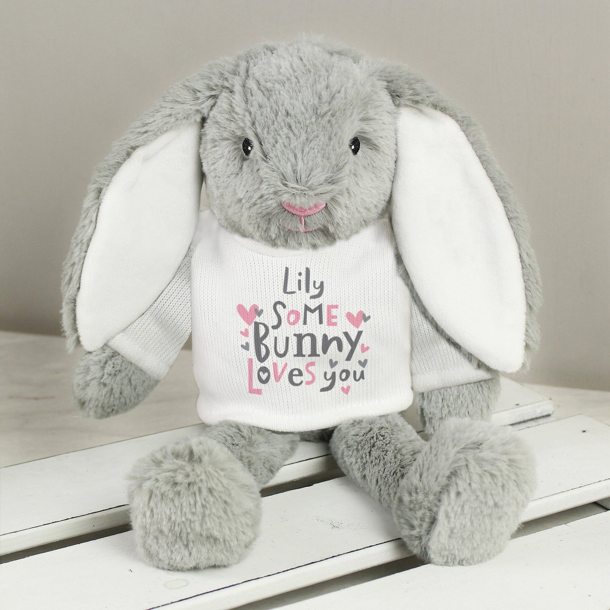Personalised Some Bunny Loves You Bunny Rabbit | Inspired Creative Gifts