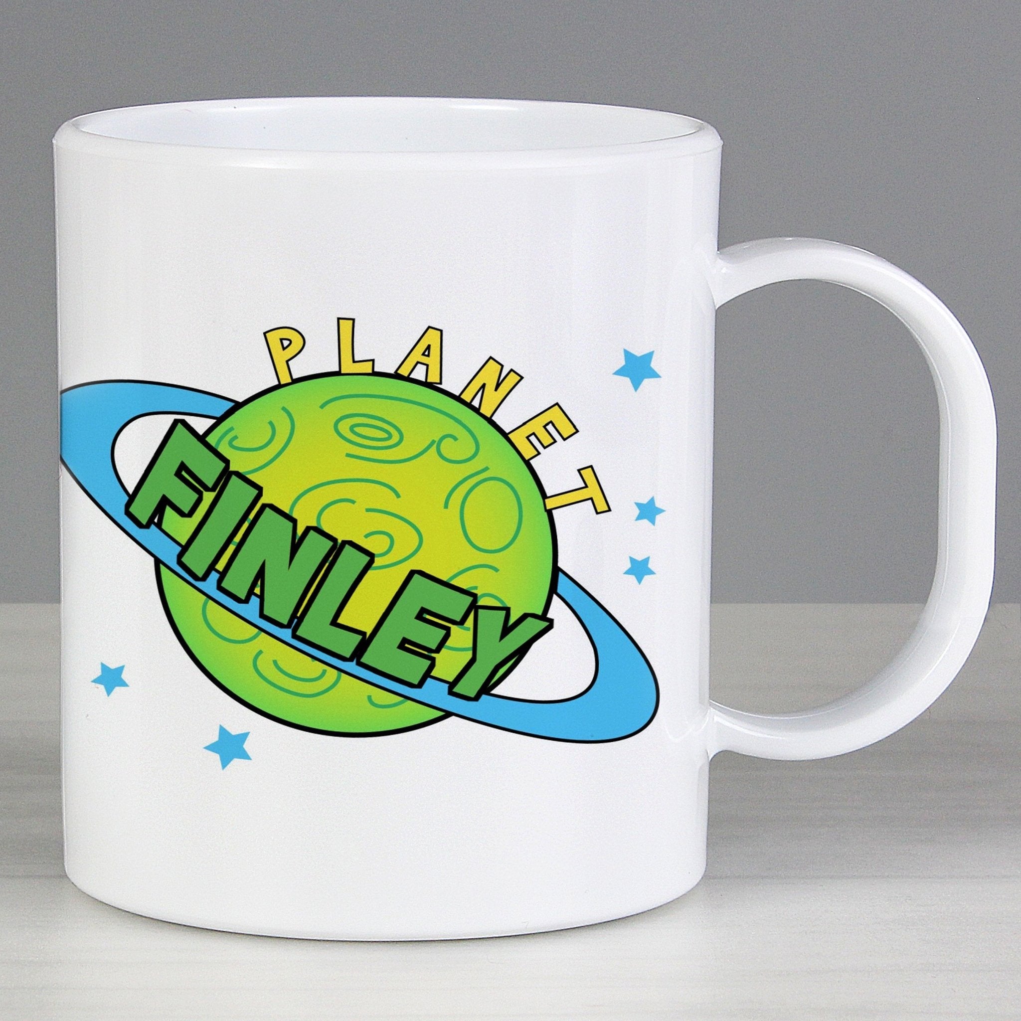 Personalised Space Plastic Mug | Inspired Creative Gifts | UK Supplier
