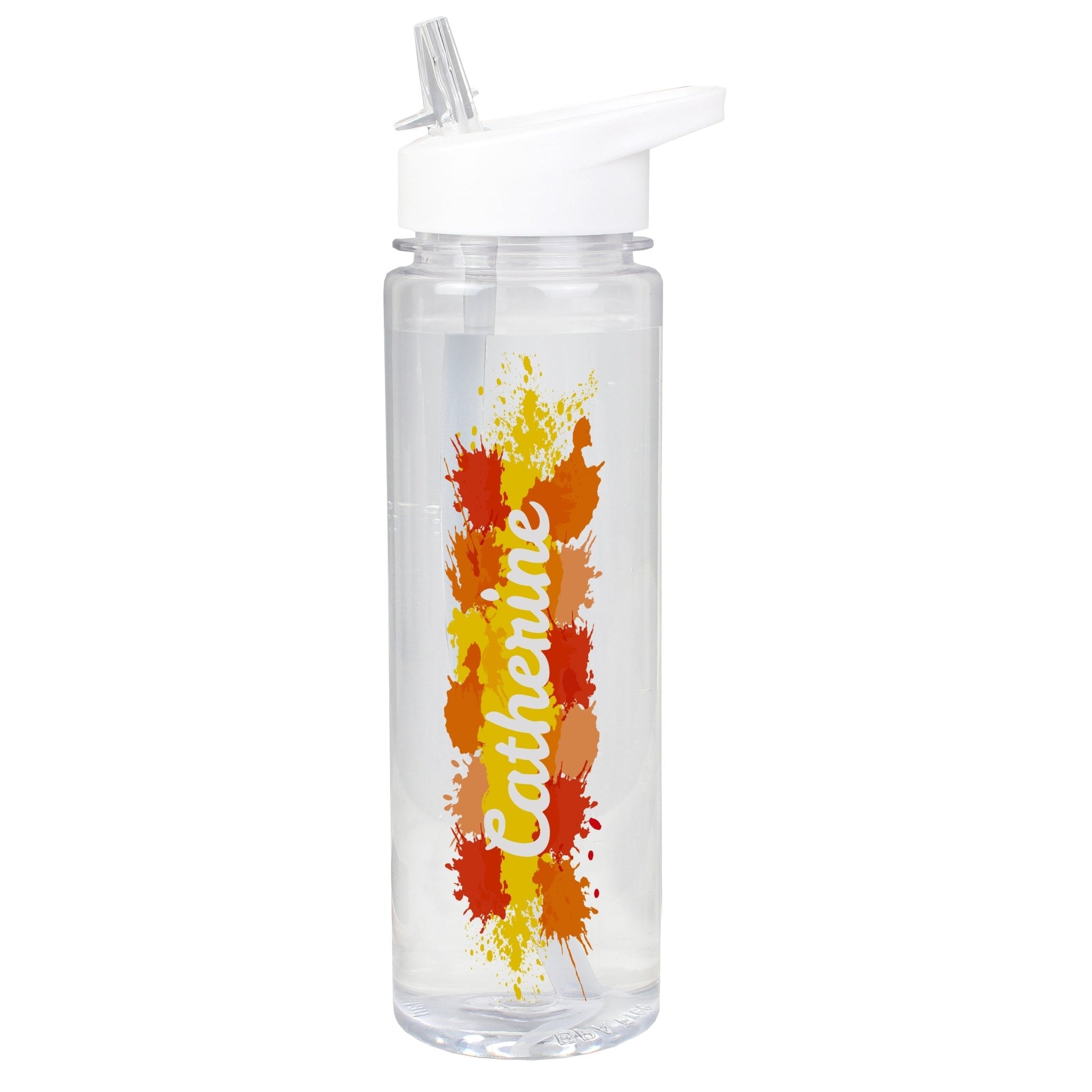 Personalised Splash Name Only Water Bottle | Inspired Creative Gifts | UK Supplier