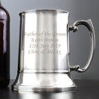 Personalised Stainless Steel Tankard | Inspired Creative Gifts | UK Supplier