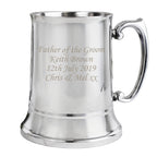 Personalised Stainless Steel Tankard | Inspired Creative Gifts | UK Supplier