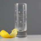 Personalised Starry Shot Glass | Inspired Creative Gifts | UK Supplier