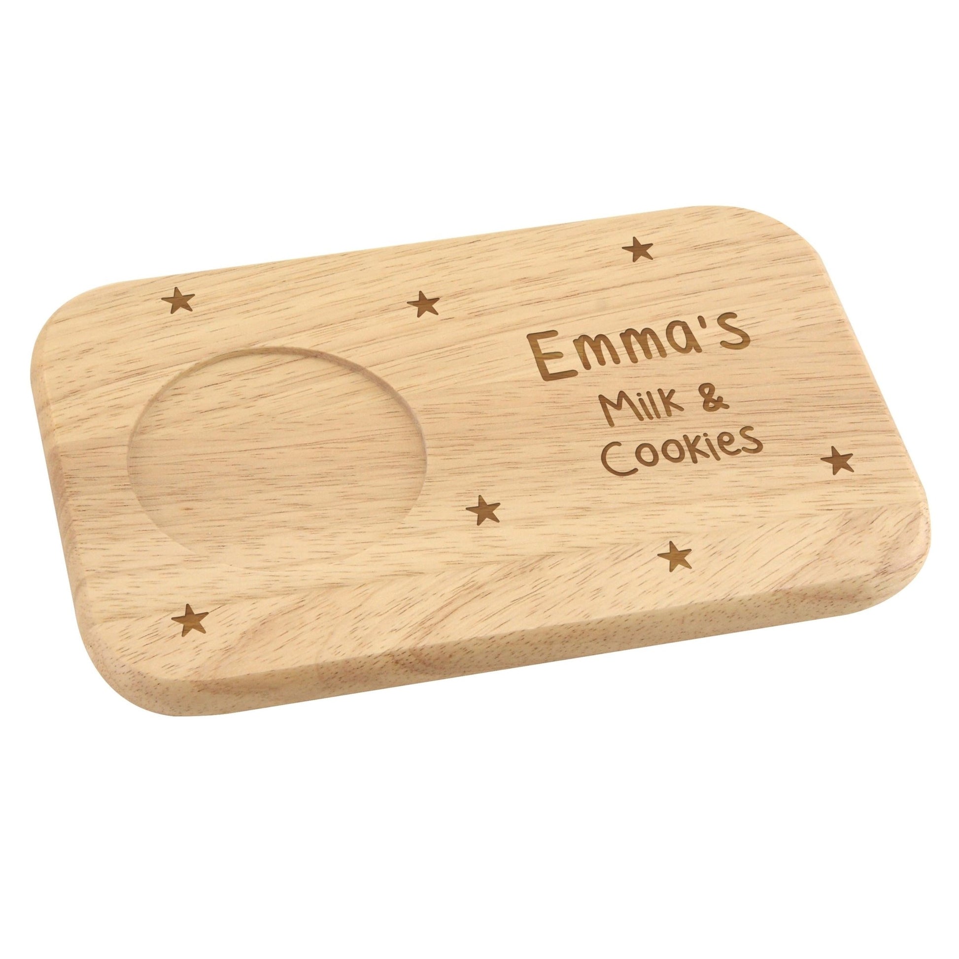 Personalised Stars Coaster Tray | Tea & Biscuit Holder | Great Gift for Birthdays & Christmas | Inspired Creative Gifts