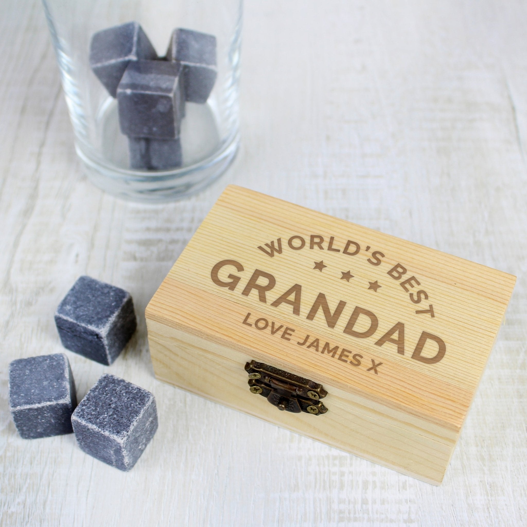 Personalised Stars Free Text Cooling Stones | Inspired Creative Gifts | UK Supplier