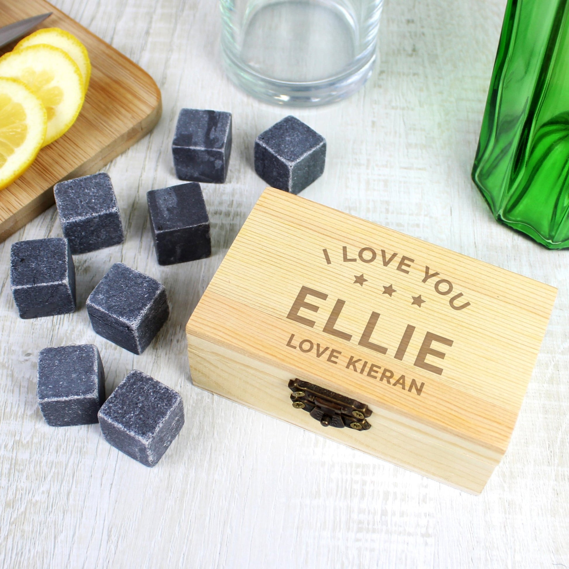 Personalised Stars Free Text Cooling Stones | Inspired Creative Gifts | UK Supplier