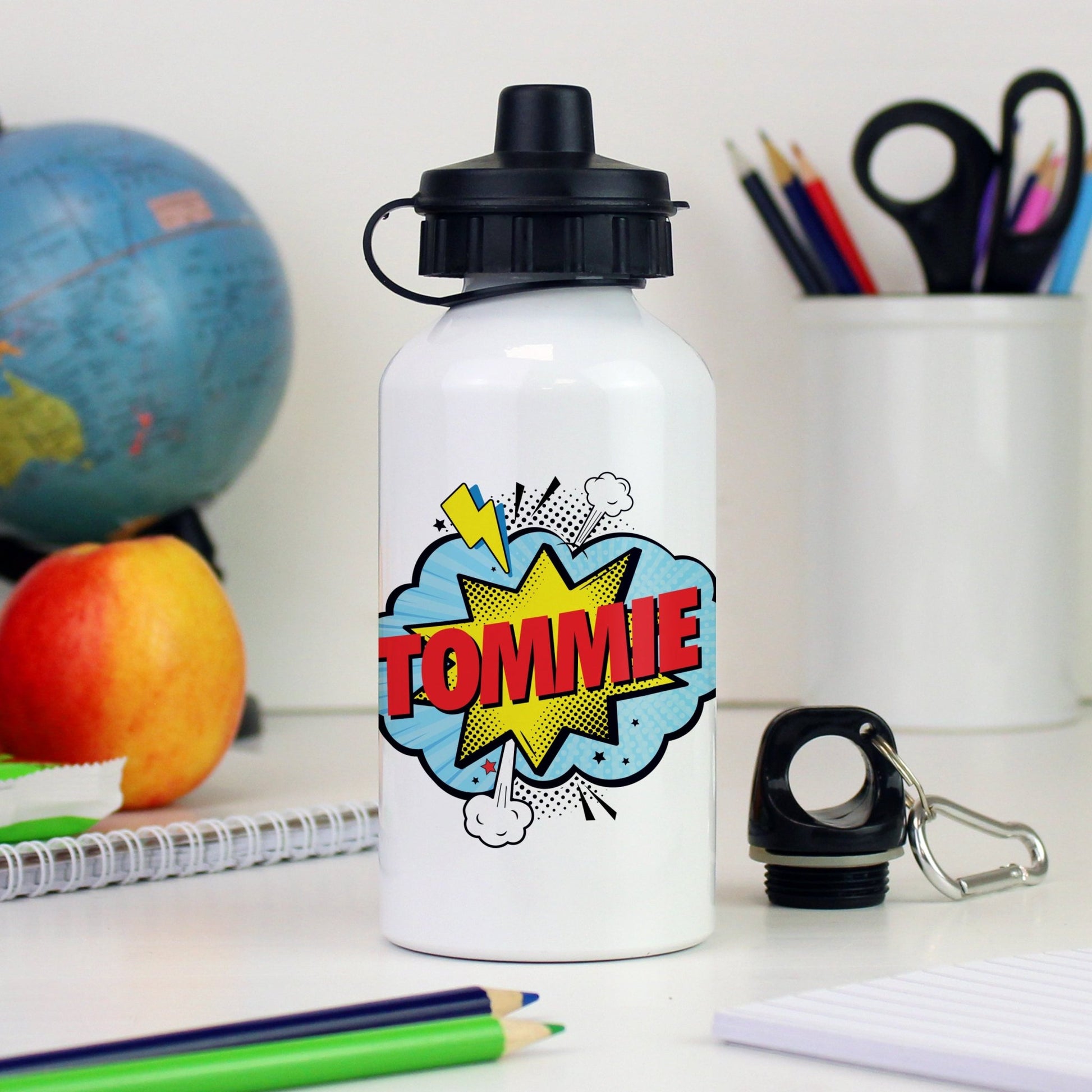 Personalised Superhero Drinks Bottle | Inspired Creative Gifts