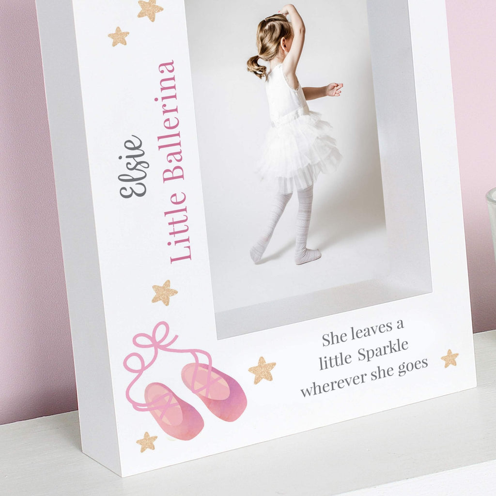 Personalised Swan Lake Ballet 5x7 Box Photo Frame | Inspired Creative Gifts | UK Supplier