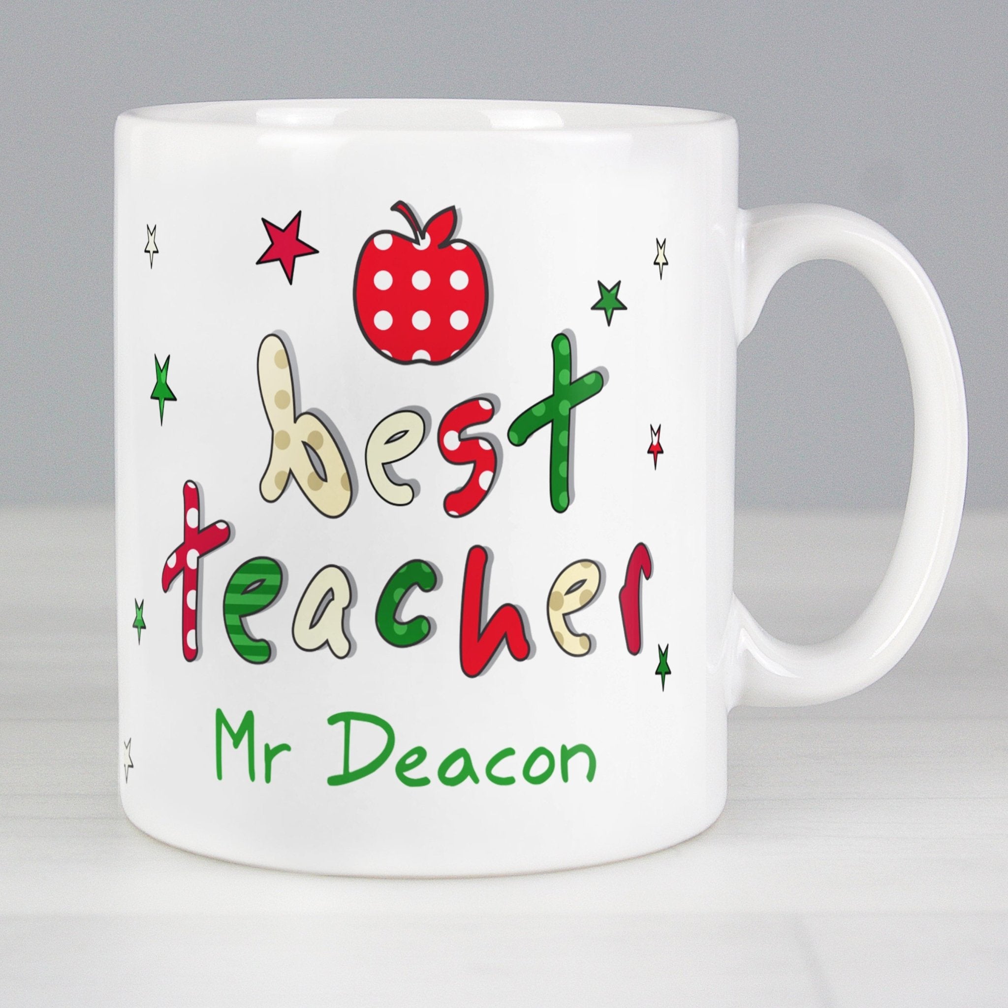 Personalised Teacher Mug | Inspired Creative Gifts | UK Supplier