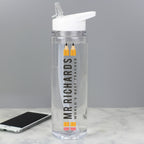 Personalised Teacher Water Bottle | Inspired Creative Gifts | UK Supplier