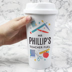 Personalised Teachers Insulated Reusable Eco Travel Cup | Inspired Creative Gifts | UK Supplier