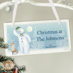 Personalised The Snowman Snow Wonder Wooden Sign | Inspired Creative Gifts | UK Supplier