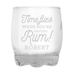 Personalised Time Flies When You're Having Rum Tumbler | Inspired Creative Gifts | UK Supplier