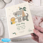 Personalised Tiny Tatty Teddy Jungle Animals 6x4 Photo Album | Inspired Creative Gifts | UK Supplier