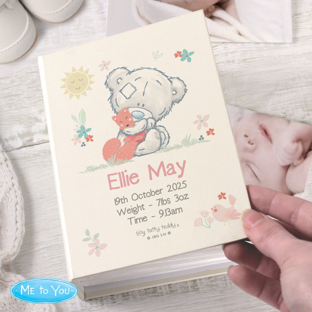 Personalised Tiny Tatty Teddy Woodland Animal 6x4 Photo Album | Inspired Creative Gifts | UK Supplier