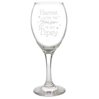 Personalised Tis The Season To Get Tipsy Season Wine Glass | Inspired Creative Gifts | UK Supplier