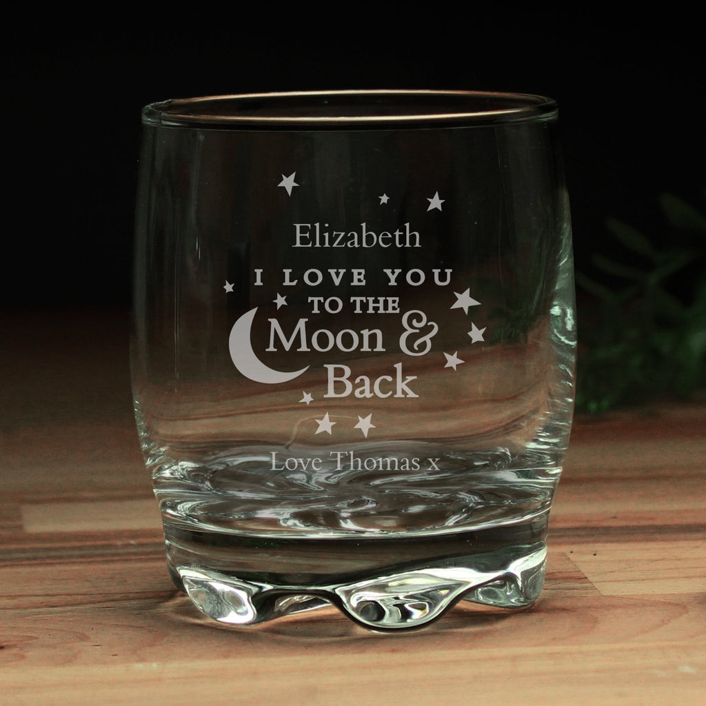 Personalised To the Moon and Back... Tumbler | Inspired Creative Gifts | UK Supplier