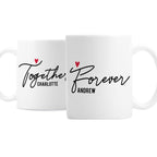 Personalised Together Forever Mug Set | Inspired Creative Gifts | UK Supplier