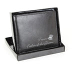 Personalised Top Hat Leather Wallet | Inspired Creative Gifts | UK Supplier