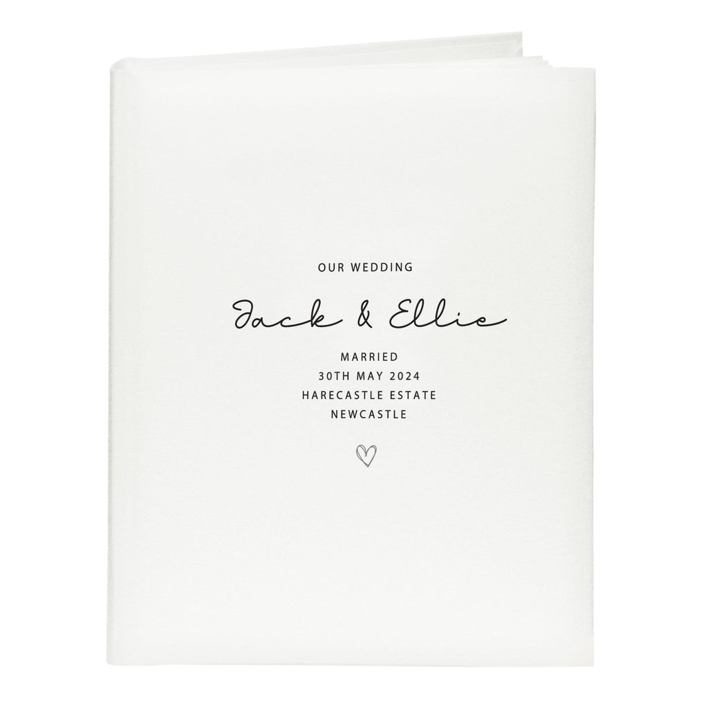 Personalised Traditional Photo Album | Inspired Creative Gifts | UK Supplier