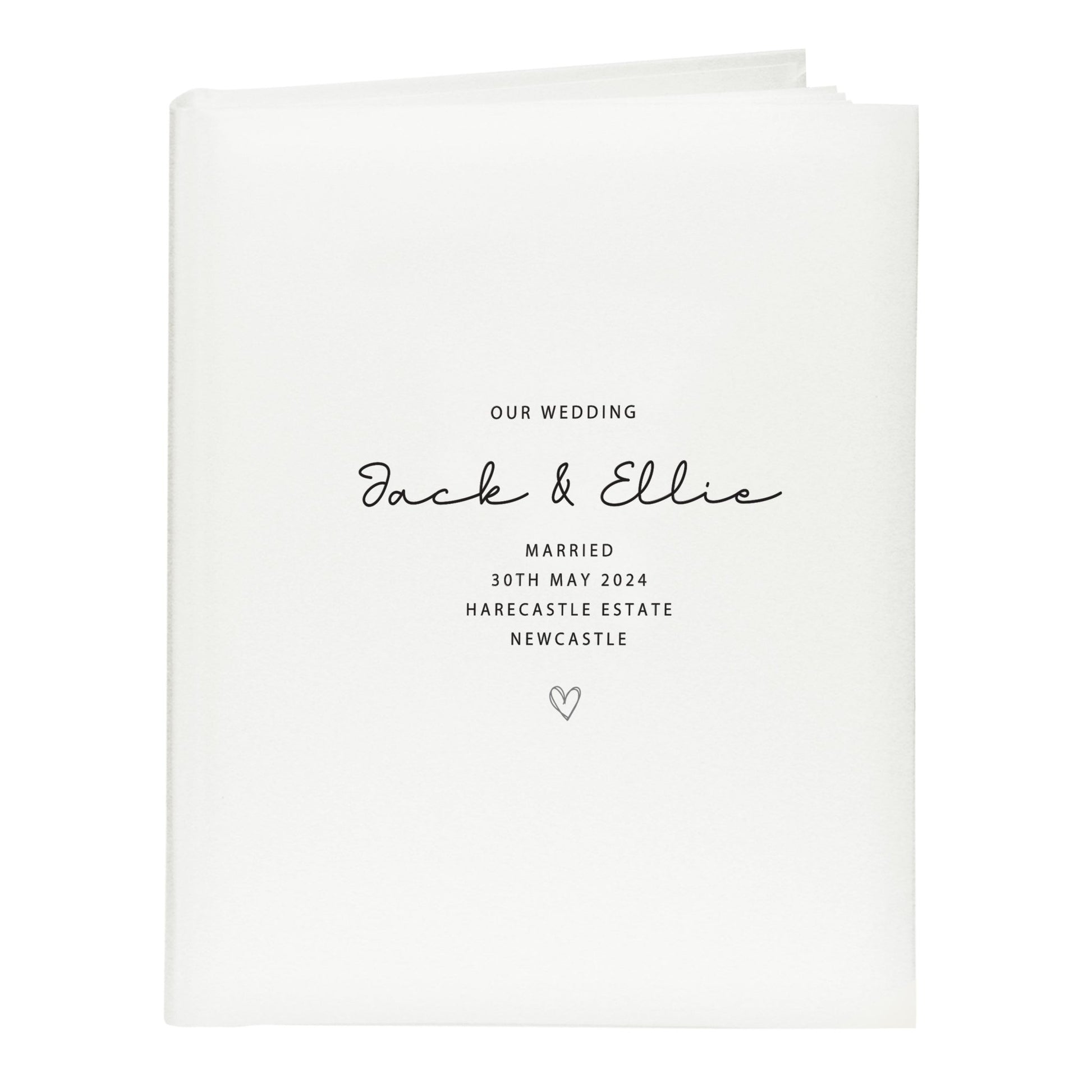 Personalised Traditional Photo Album | Inspired Creative Gifts | UK Supplier