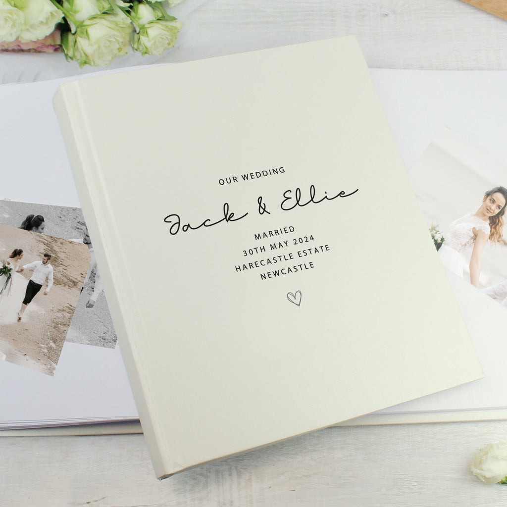 Personalised Traditional Photo Album | Inspired Creative Gifts | UK Supplier