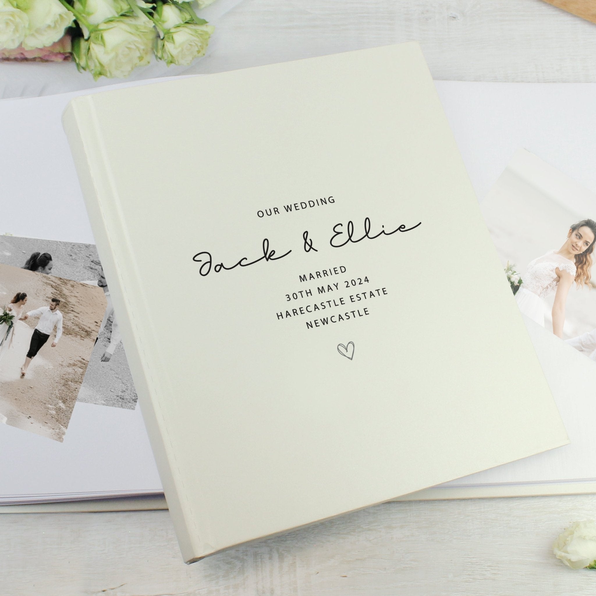 Personalised Traditional Photo Album | Inspired Creative Gifts | UK Supplier