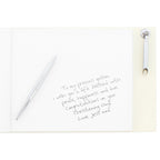 Personalised 'Truly Blessed' Christening Hardback Guest Book & Pen | Inspired Creative Gifts | UK Supplier