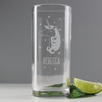 Personalised Unicorn Engraved Hi Ball Glass | Inspired Creative Gifts | UK Supplier