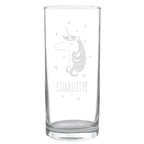 Personalised Unicorn Engraved Hi Ball Glass | Inspired Creative Gifts | UK Supplier