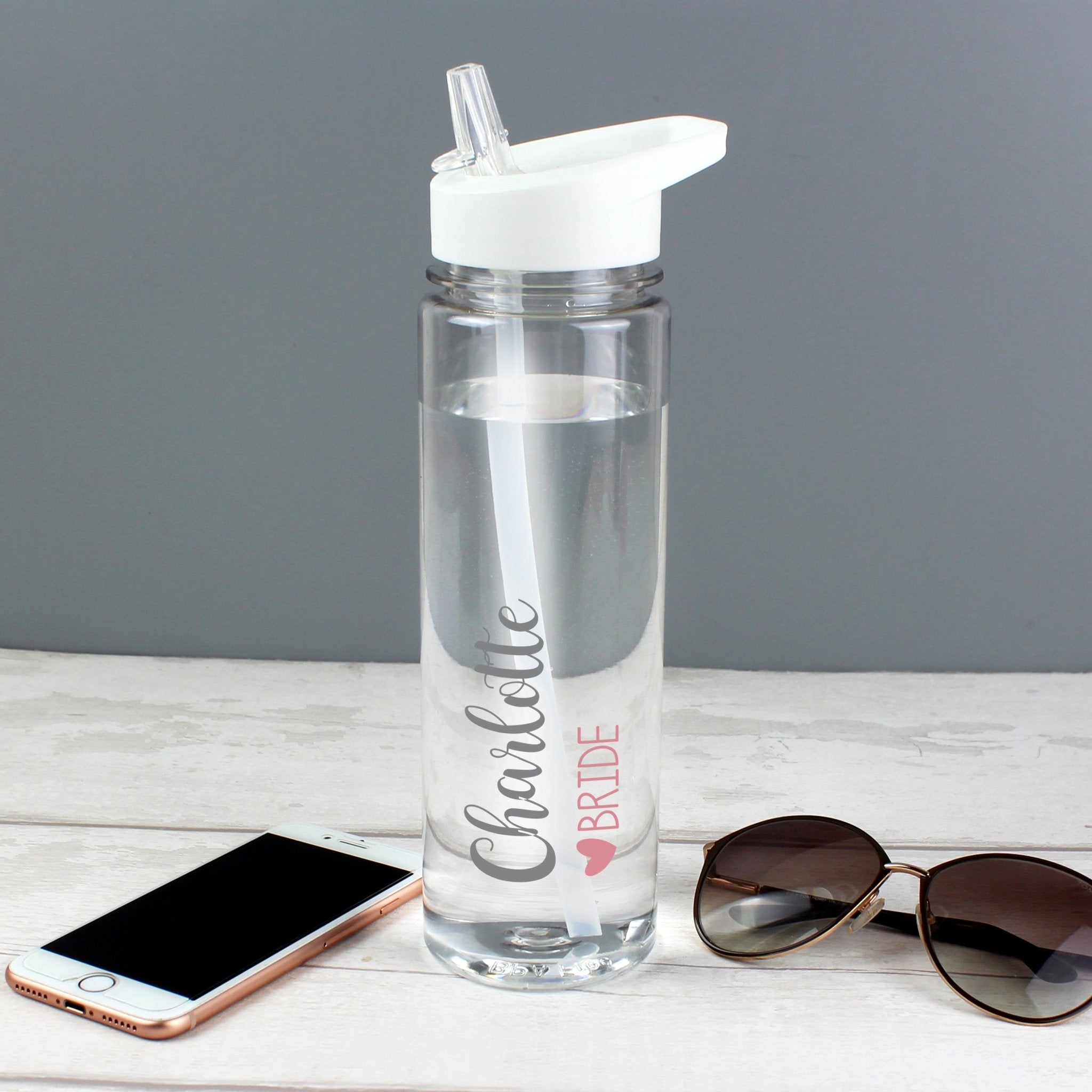 Personalised Wedding Party Water Bottle | Inspired Creative Gifts | UK Supplier