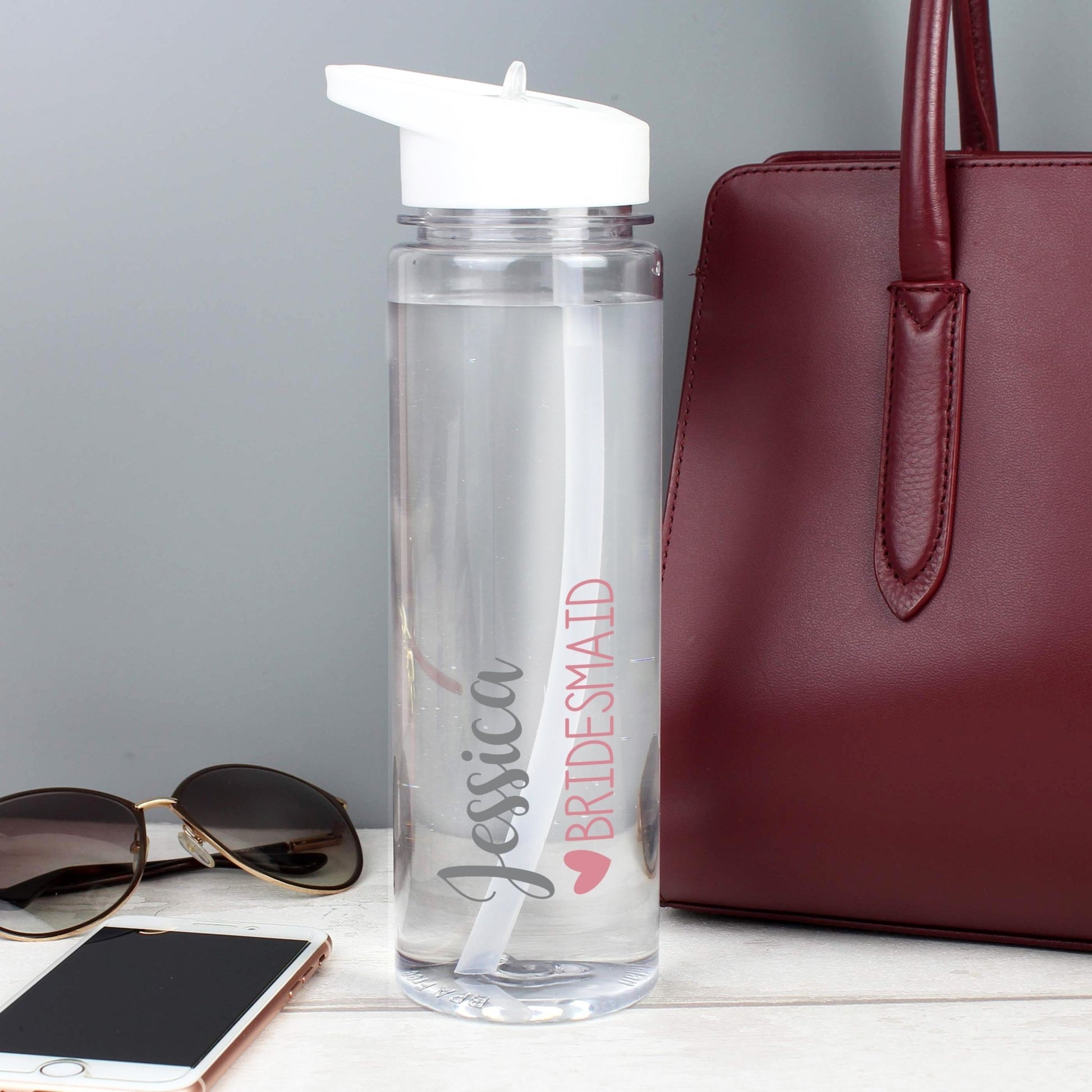 Personalised Wedding Party Water Bottle | Inspired Creative Gifts