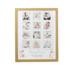 Personalised Woodland Animal Oak Multi Photo Frame | Inspired Creative Gifts | UK Supplier