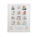 Personalised Woodland Animal White Multi Photo Frame | Inspired Creative Gifts | UK Supplier