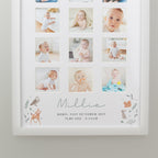 Personalised Woodland Animal White Multi Photo Frame | Inspired Creative Gifts | UK Supplier