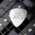 Personalised Year Silver Plectrum | Inspired Creative Gifts | UK Supplier