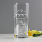 Personalised You Are The Best Hi Ball Glass | Inspired Creative Gifts | UK Supplier