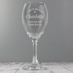 Personalised You Are The Best Wine Glass | Inspired Creative Gifts | UK Supplier