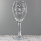 Personalised You Are The Best Wine Glass | Inspired Creative Gifts | UK Supplier