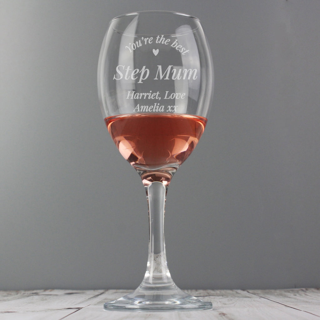 Personalised You Are The Best Wine Glass | Inspired Creative Gifts | UK Supplier