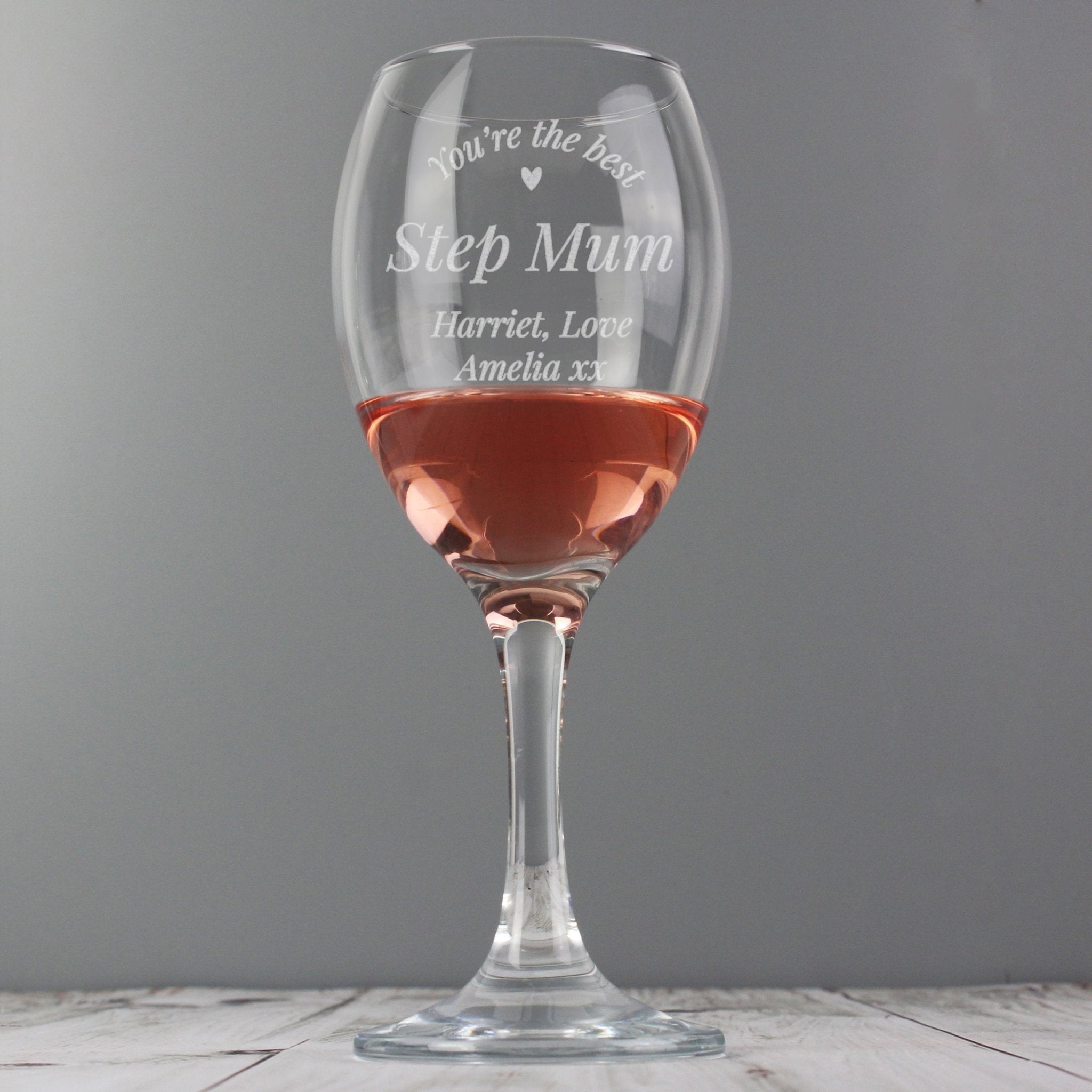 Personalised You Are The Best Wine Glass | Inspired Creative Gifts | UK Supplier