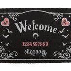 Pink and Black Talking Board Doormat | Inspired Creative Gifts | UK Supplier