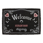 Pink and Black Talking Board Doormat | Inspired Creative Gifts | UK Supplier