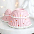 Pink Christmas Tree Oil Burner | Inspired Creative Gifts | UK Supplier
