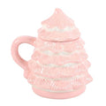 Pink Christmas Tree Shaped Mug | Inspired Creative Gifts | UK Supplier
