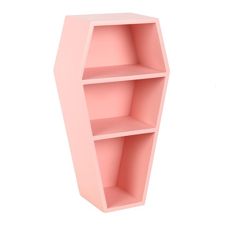 Pink Coffin Shelf | Inspired Creative Gifts | UK Supplier