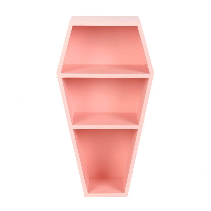 Pink Coffin Shelf | Inspired Creative Gifts | UK Supplier