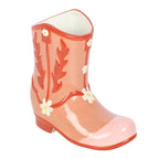 Pink Cowboy Boot Flower Vase | Inspired Creative Gifts | UK Supplier