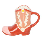 Pink Cowboy Boot Shaped Mug | Inspired Creative Gifts | UK Supplier