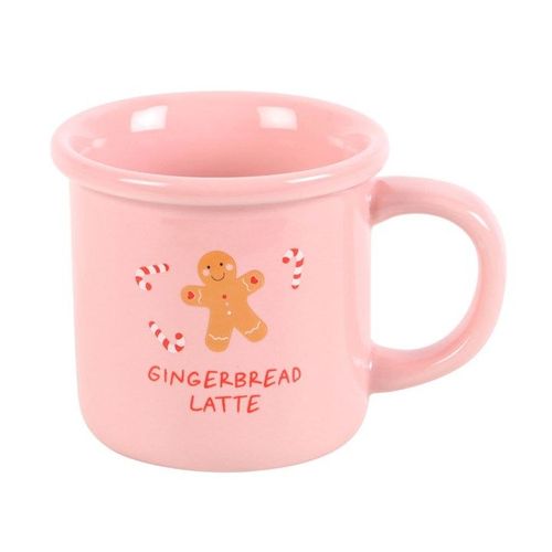 Pink Gingerbread Latte Mug | Inspired Creative Gifts | UK Supplier