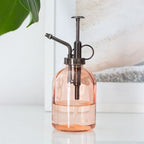 Pink Minimalist Glass Plant Mister | Inspired Creative Gifts | UK Supplier